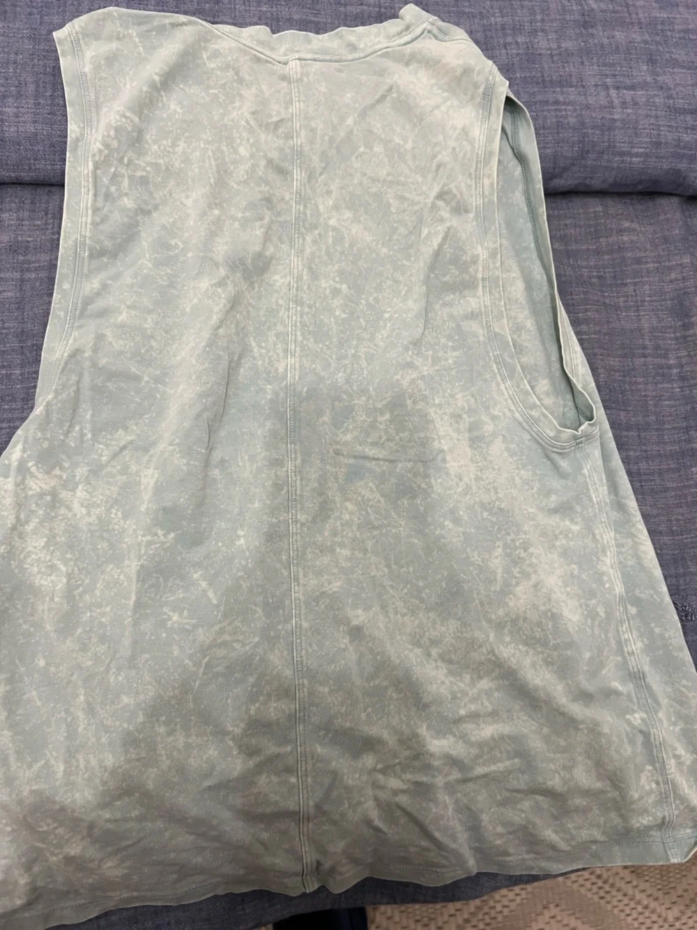 lululemon athletica Light Mint Washed Muscle Tank